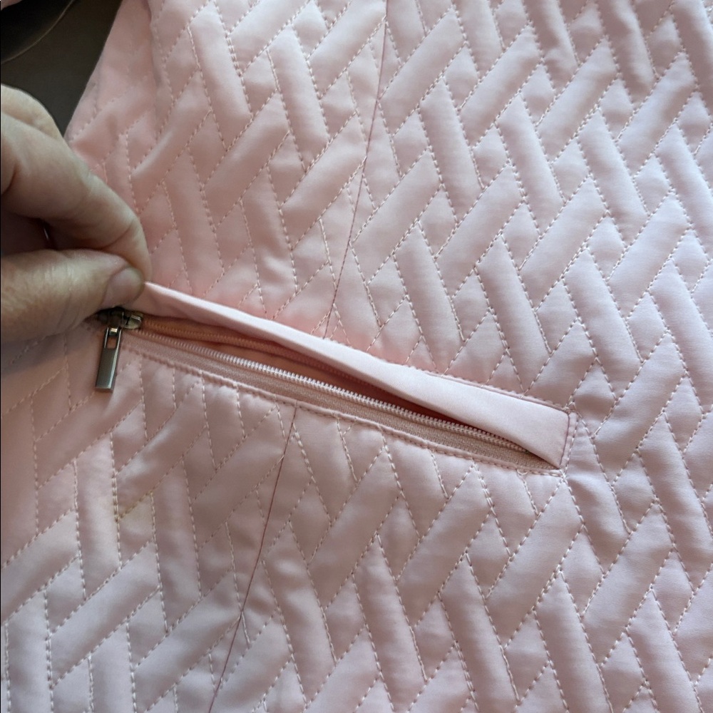 Talbots Light Pink Quilted Jacket - Picture 4 of 11